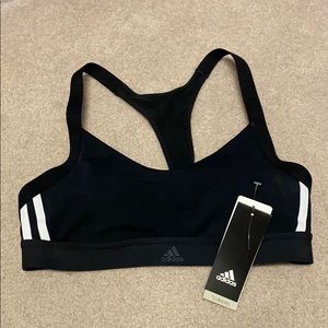Adidas All Me 3 Stripes Sports Bra - Medium
